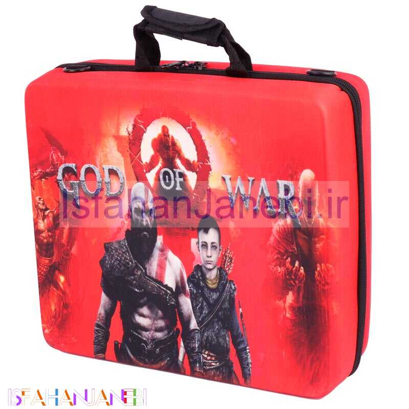 اصفهان جانبی-کیف کنسول بازی PS4 طرح God Of War کد 2