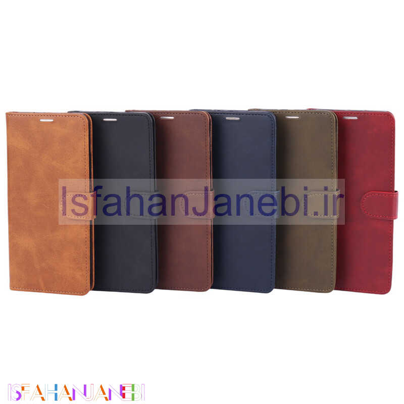 اصفهان جانبی-کیف چرمی مگنتی شیائومی Mi 10T / Mi 10T Pro