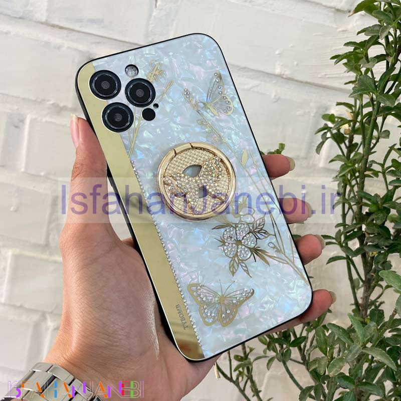 اصفهان جانبی-قاب طرح پروانه ای محافظ لنزدار پاپ سوکت دار iPhone 12 Pro Max