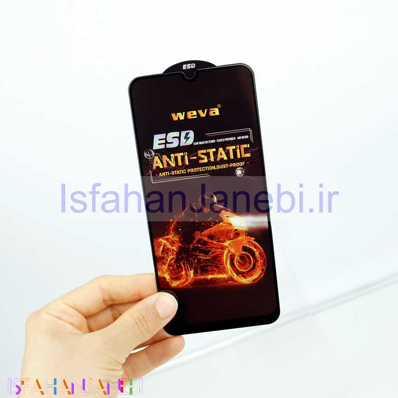 اصفهان جانبی-گلس Anti Static Weva شیائومی Xiaomi Redmi Note 8