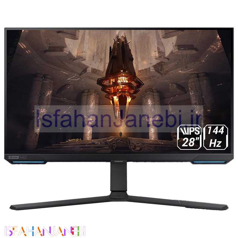 اصفهان جانبی-مانیتور گیمینگ سامسونگ Odyssey G7 S28BG70 سایز 28 اینچ