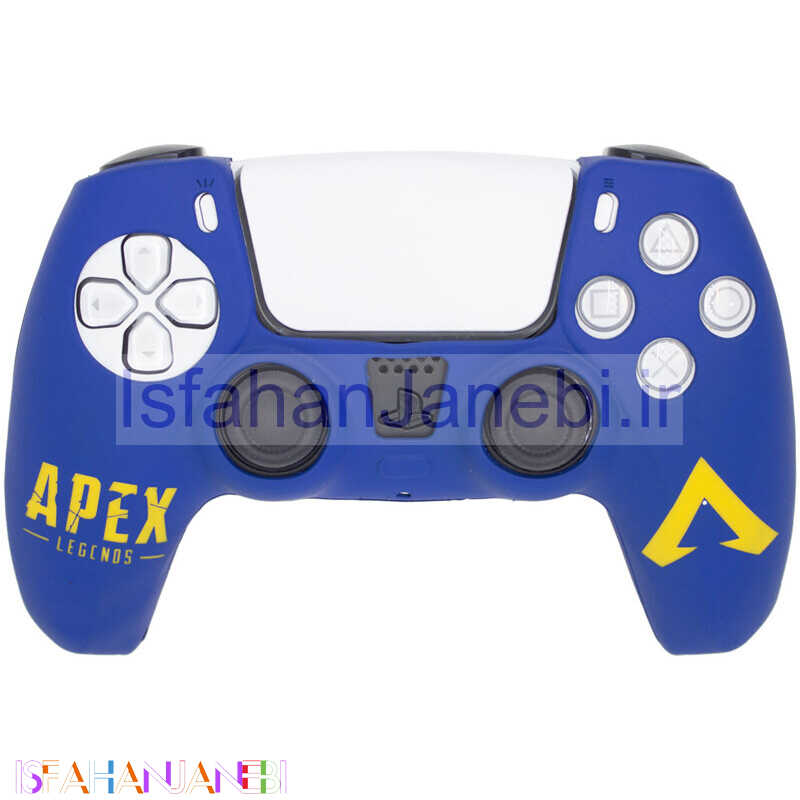 اصفهان جانبی-روکش دسته بازی PS5 طرح Apex Legends زمینه آبی