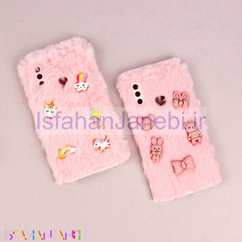 اصفهان جانبی-قاب فانتزی عروسکی پشمالو محافظ لنزدار Samsung Galaxy A10s