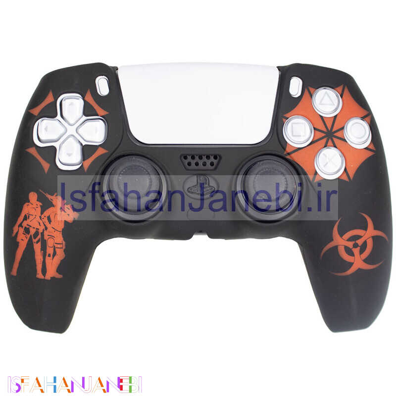اصفهان جانبی-روکش دسته بازی PS5 طرح Resident Evil کد 2