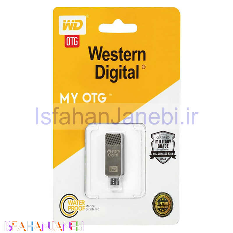 اصفهان جانبی-فلش 64 گیگ وسترن دیجیتال Western Digital My OTG