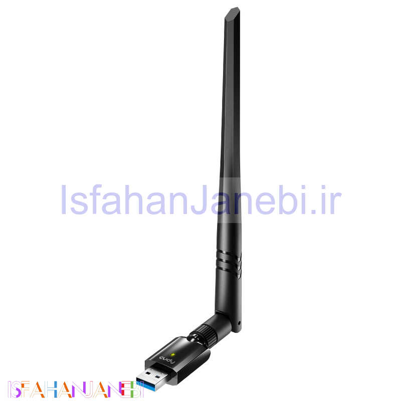 اصفهان جانبی-کارت شبکه بی سیم آنتن دار Cudy WU1400 400Mbps