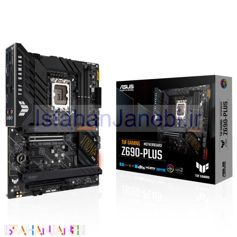 اصفهان جانبی-مادربرد ایسوس TUF Gaming Z690-PLUS DDR5