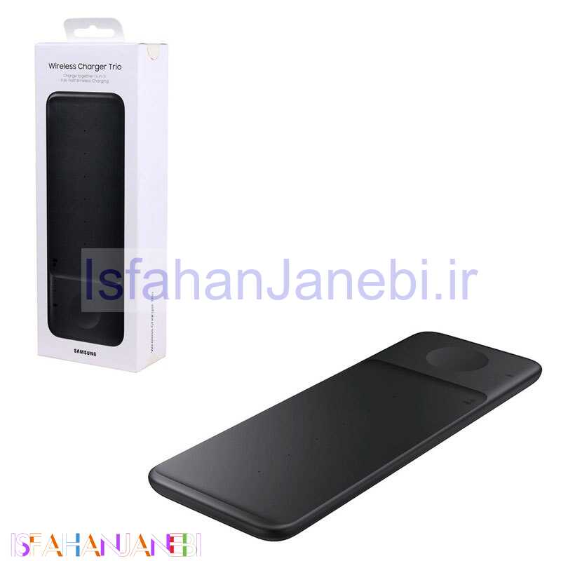 اصفهان جانبی-هولدر و شارژر وایرلس Samsung Trio EP-P6300 9W