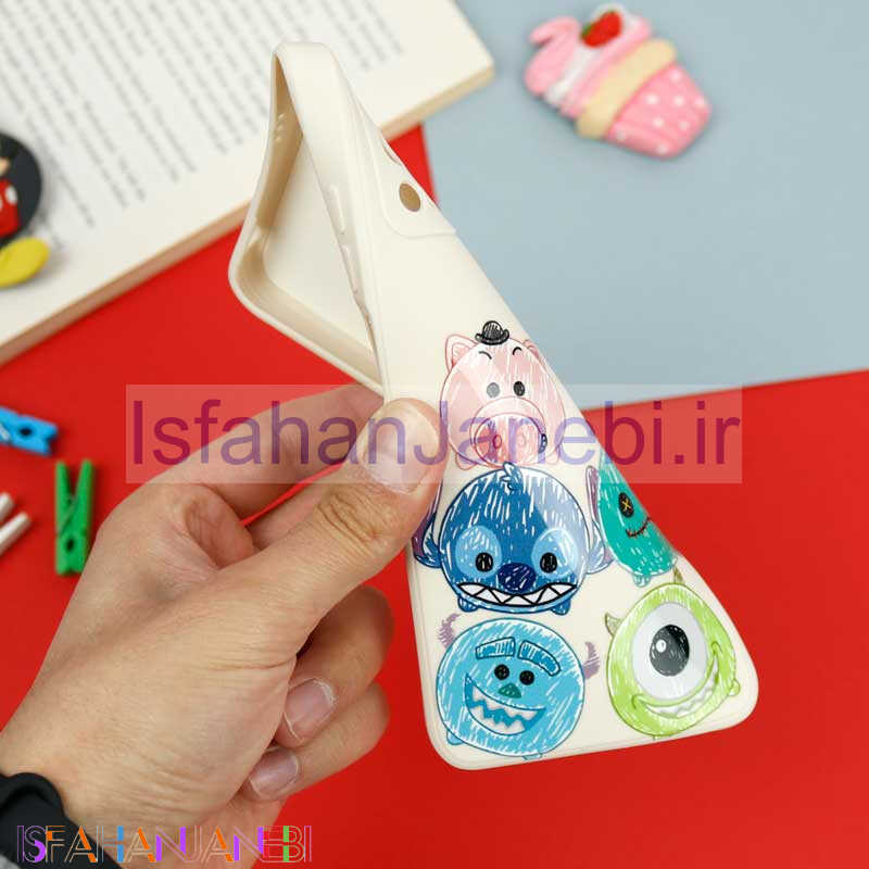 اصفهان جانبی-قاب سیلیکونی سفید محافظ لنزدار طرح دیزنی پسرانه Xiaomi Poco M3 Pro