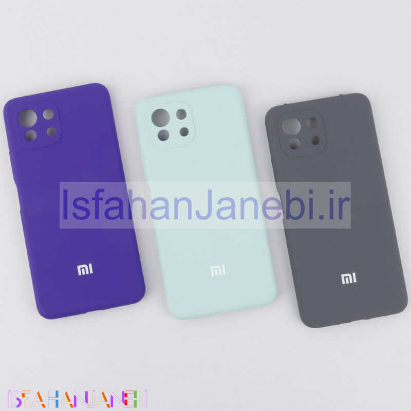 اصفهان جانبی-قاب سیلیکونی اصلی زیربسته شیائومیMi 11 Lite محافظ لنزدار