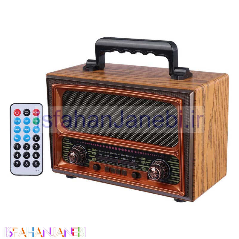 اصفهان جانبی-رادیو اسپیکر بلوتوثی رم و فلش خور Meier M-1807BT + ریموت کنترل