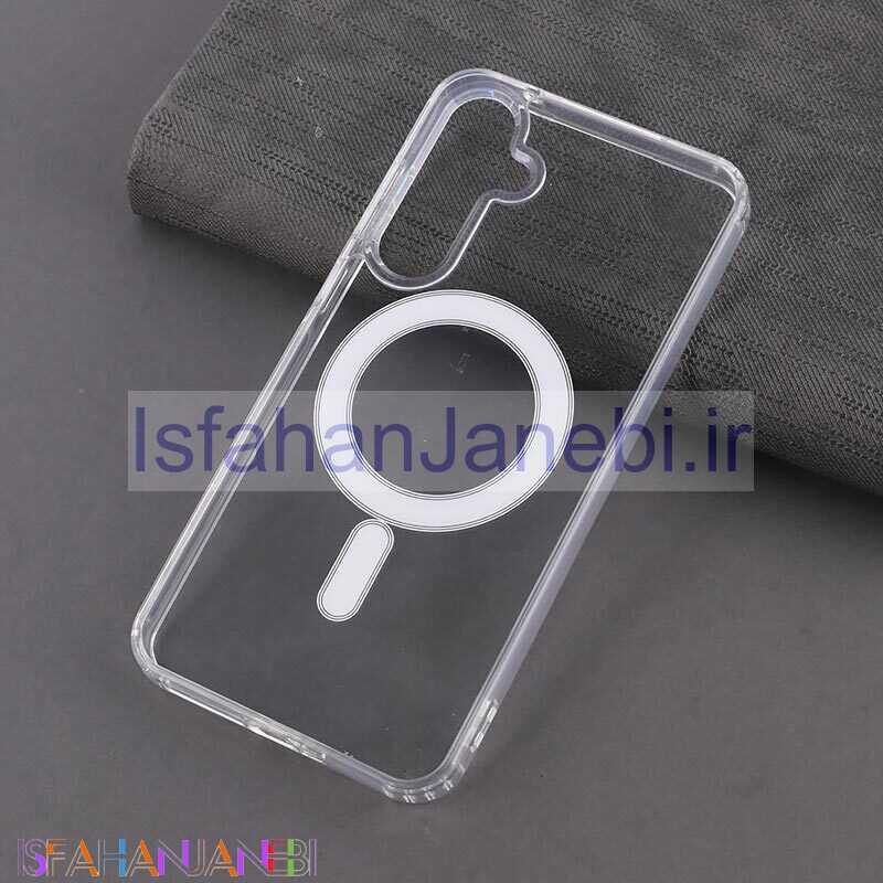 اصفهان جانبی-قاب ضد ضربه مگ سیف Clear Case Magnetic سامسونگ Galaxy A55