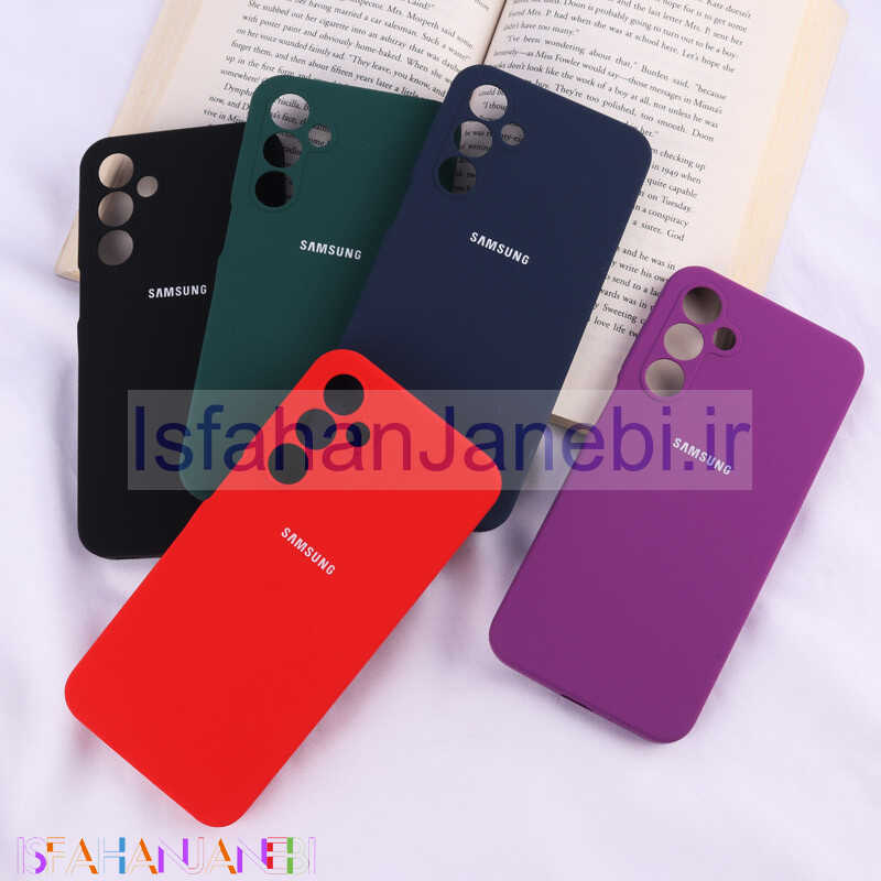 اصفهان جانبی-قاب سیلیکونی اصلی زیربسته سامسونگ Galaxy A16 4G / A16 5G محافظ لنزدار