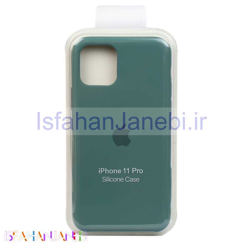 اصفهان جانبی-قاب سیلیکونی اصلی iPhone 11 Pro سبز