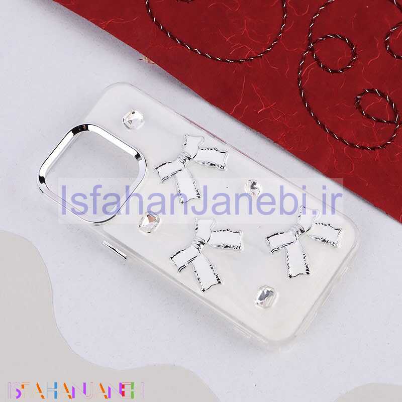 اصفهان جانبی-قاب اکلیلی Vip Max آیفون iPhone 13 Pro پاپیونی نگین دار