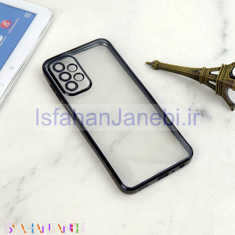 اصفهان جانبی-قاب شفاف دور رنگی محافظ لنزدار Samsung Galaxy A23