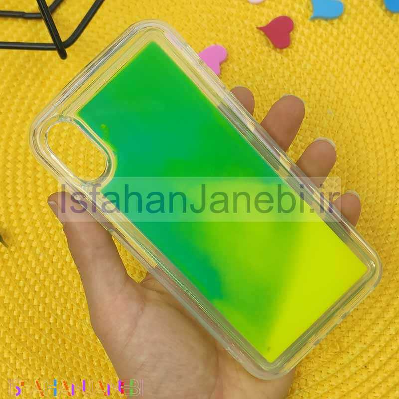 اصفهان جانبی-قاب آکواریومی شب رنگ iPhone XS کد1