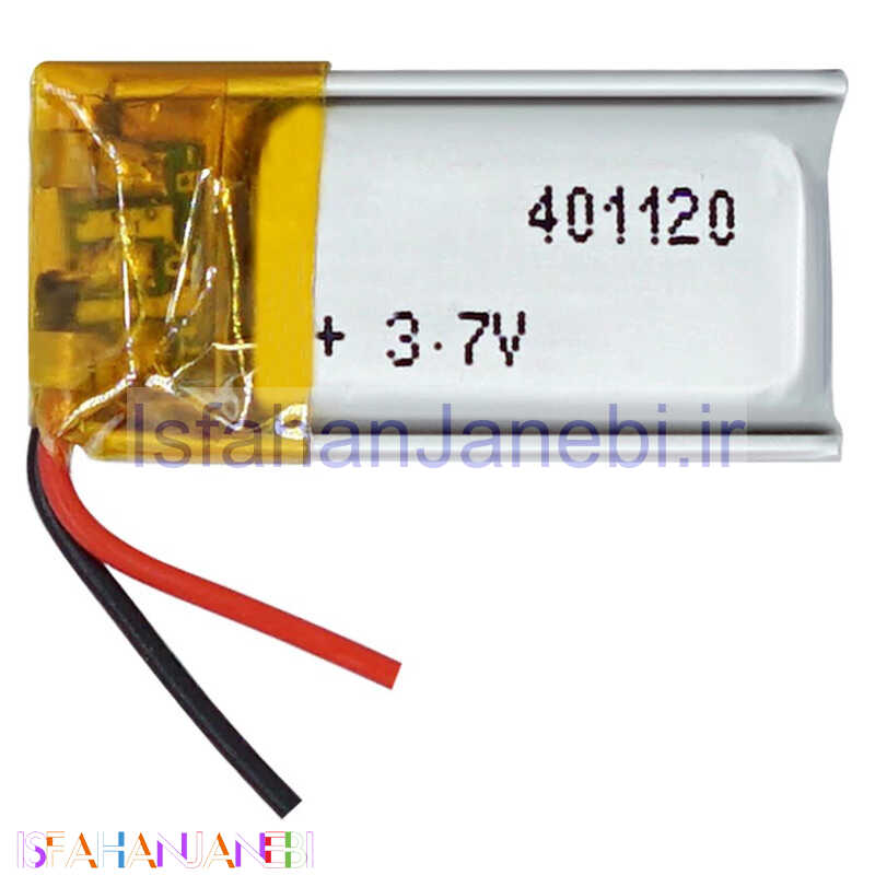 اصفهان جانبی-باتری لیتیوم 300mAh 40*11*20mm 401120