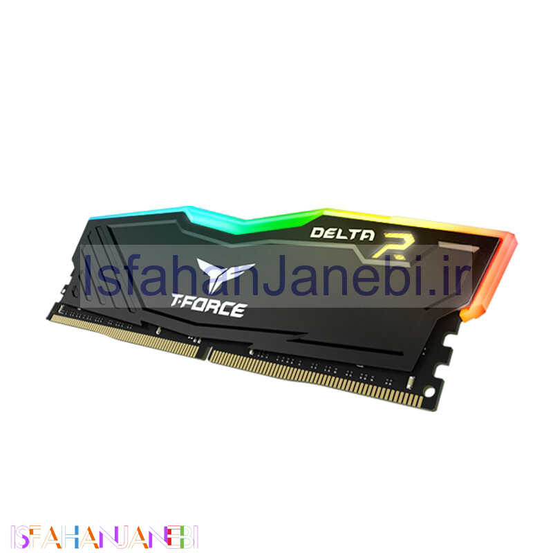 اصفهان جانبی-رم کامپیوتر TeamGroup T-Force Delta RGB DDR4 16GB 3200MHz CL16 Single