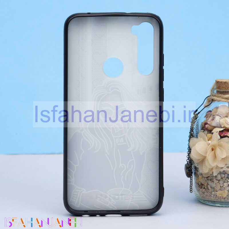 اصفهان جانبی-قاب طرحدار + پاپ سوکت Xiaomi Redmi Note 8 کد5 سری B