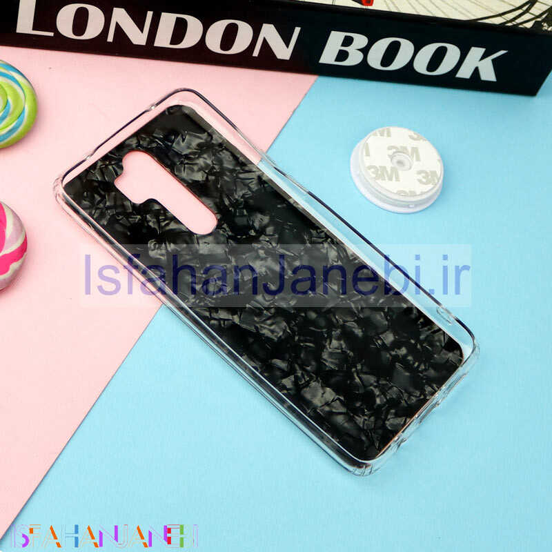 اصفهان جانبی-قاب IMD یخی گلدلاین + پاپ سوکت Xiaomi Redmi Note 8 Pro