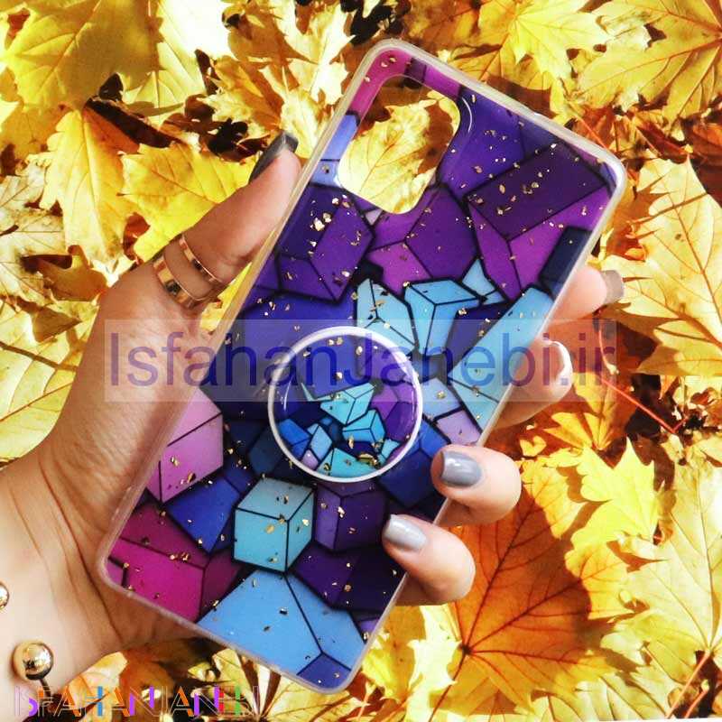 اصفهان جانبی-قاب رنگین کمانی پاپ سوکت دار خرچنگی کد7 سامسونگ A71