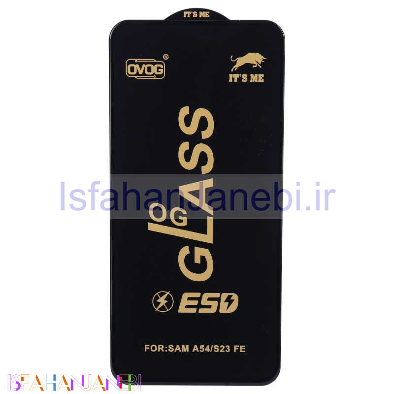 اصفهان جانبی-گلس آنتی استاتیک OG It's Me سامسونگ Galaxy A54 / S20 FE / S23 FE 5G / S24 Plus