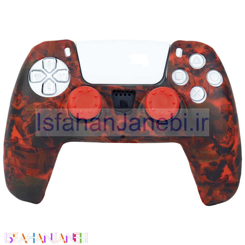 اصفهان جانبی-روکش دسته بازی PS5 طرح Fortnite + روکش آنالوگ هدیه