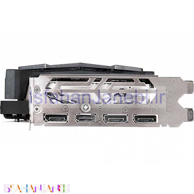 اصفهان جانبی-کارت گرافیک MSI GEFORCE RTX 2060 GAMING Z 6GB GDDR6