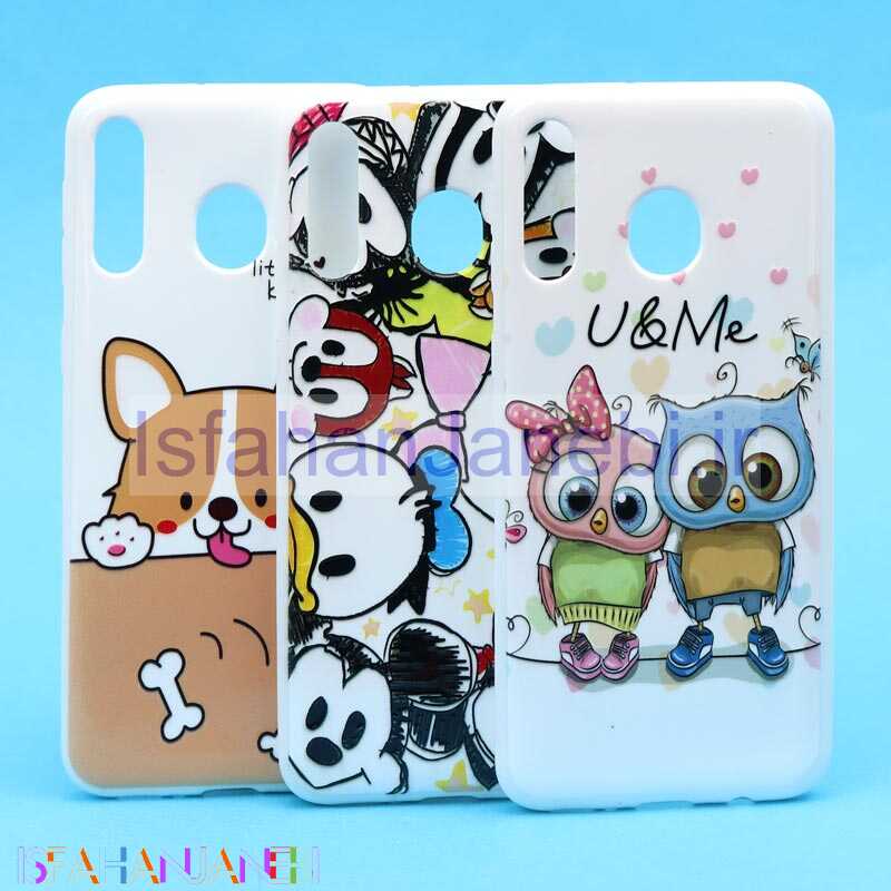 اصفهان جانبی-قاب فانتزی سفید طرح کارتونی سامسونگ M30