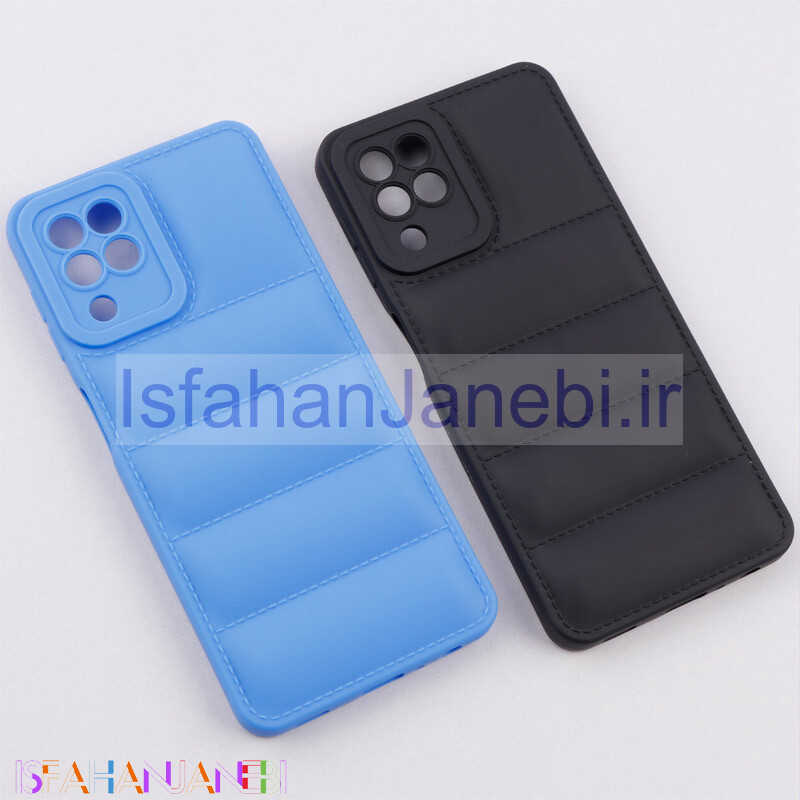 اصفهان جانبی-قاب پافر ژله ای سامسونگ Galaxy A22 4G / M22 / M32 4G محافظ لنزدار