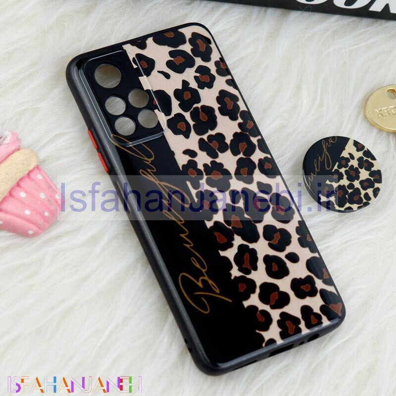 اصفهان جانبی-قاب فانتزی طرحدار محافظ لنزدار + پاپ سوکت Xiaomi Redmi 10 سری T