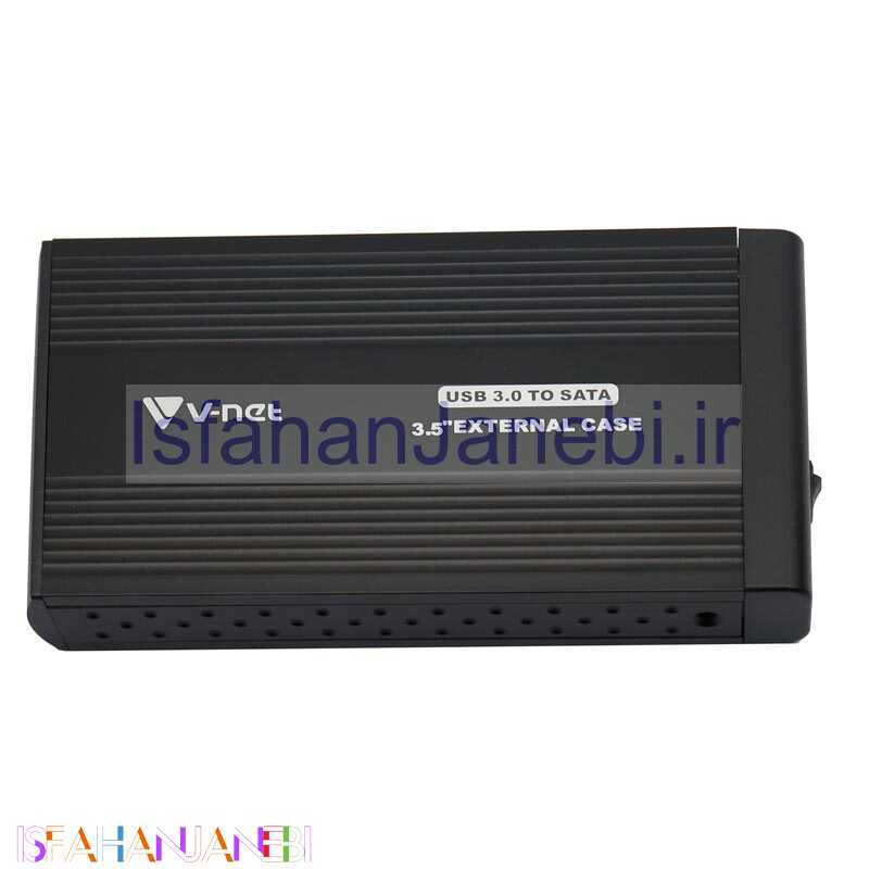 اصفهان جانبی-باکس هارد 3.5 اینچی HDD وی نت BET-S352 + آداپتور