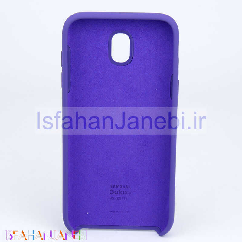 اصفهان جانبی-قاب سیلیکونی اصلی Samsung J5 Pro بنفش تیره