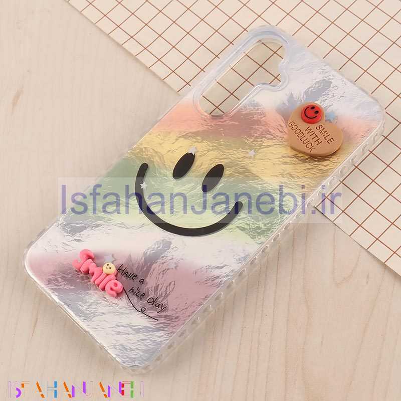 اصفهان جانبی-قاب IMD سامسونگ Galaxy S23 FE 5G طرح Smile برجسته براق