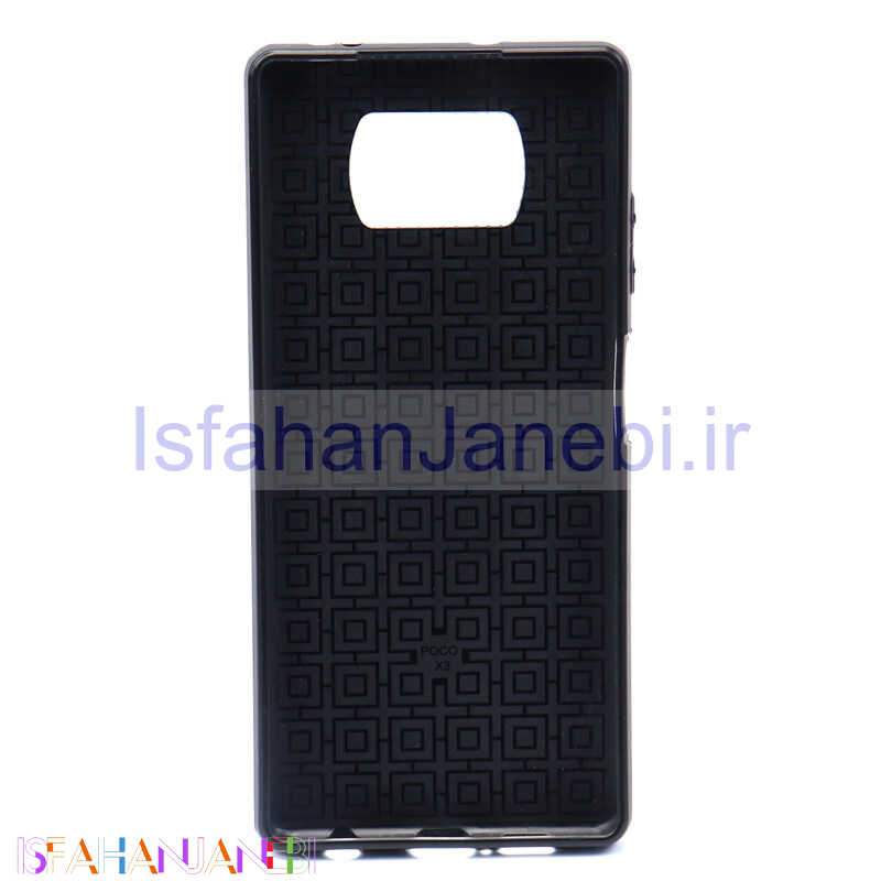 اصفهان جانبی-قاب طرح سیلیکونی Xiaomi Poco x3/x3 NFC/x3 pro مشکی