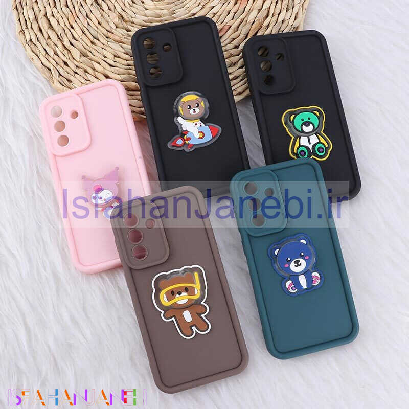 اصفهان جانبی-قاب سولید چراغ دار سامسونگ Galaxy A36 عروسکی برجسته محافظ لنزدار