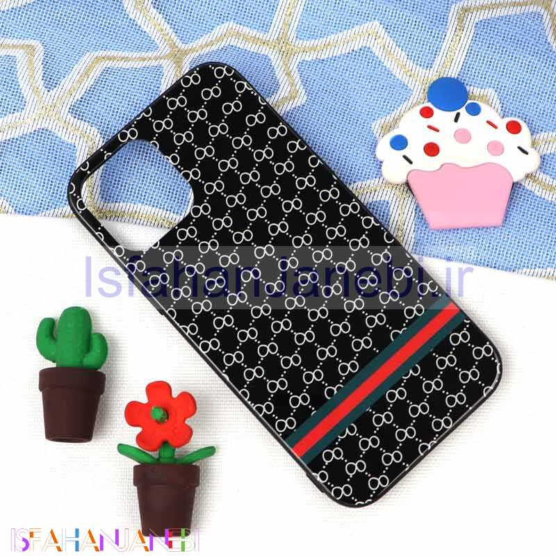 اصفهان جانبی-قاب پشت گلسی طرح GUCCI آیفون iPhone 12