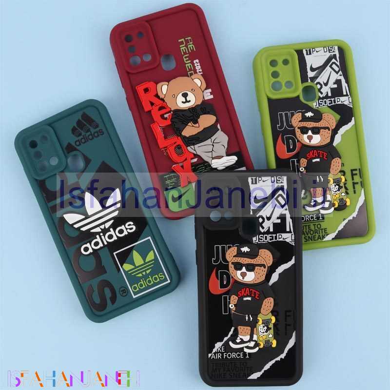 اصفهان جانبی-قاب سولید سامسونگ Galaxy A21s برجسته محافظ لنزدار