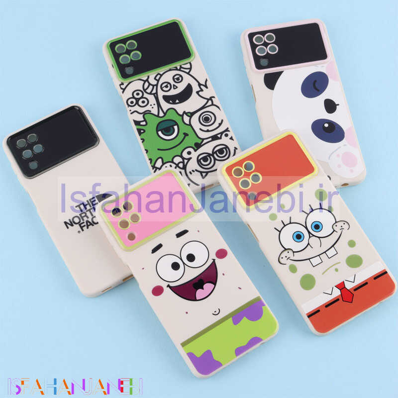 اصفهان جانبی-قاب TPU طرح دار رنگی محافظ لنزدار Samsung Galaxy A12 / M12