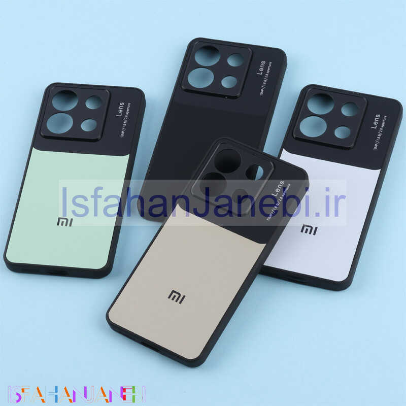 اصفهان جانبی-قاب PVD دو رنگ محافظ لنزدار Xiaomi Poco X6