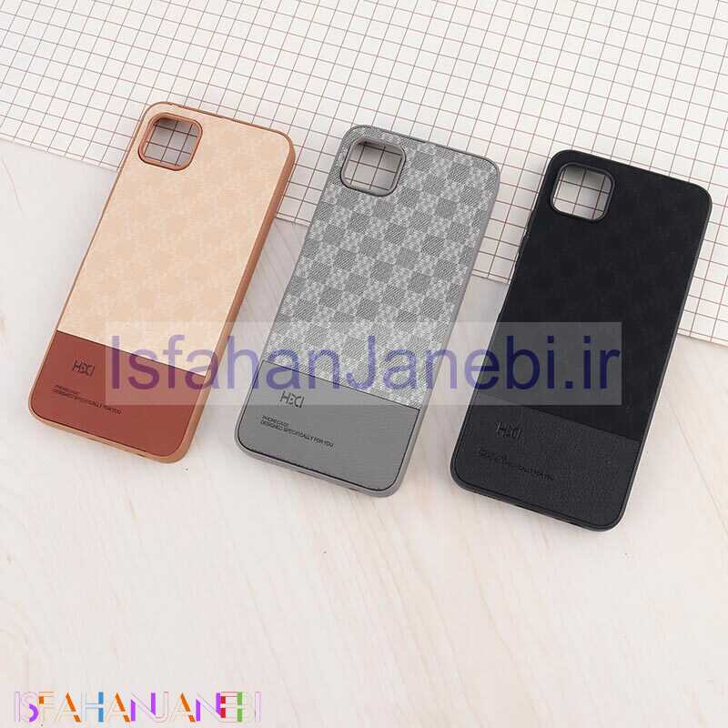 اصفهان جانبی-قاب چرمی HDCI سامسونگ Galaxy A22 5G دو تکه طرح دار