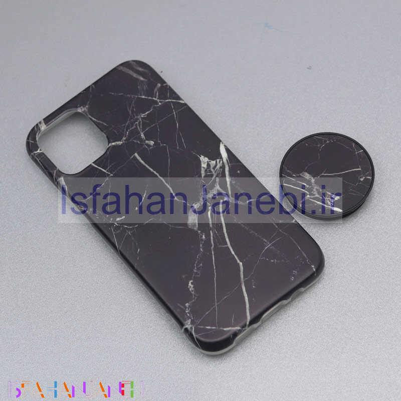 اصفهان جانبی-قاب سنگی پاپ سوکت دار کد3 آیفون iPhone 12 Mini