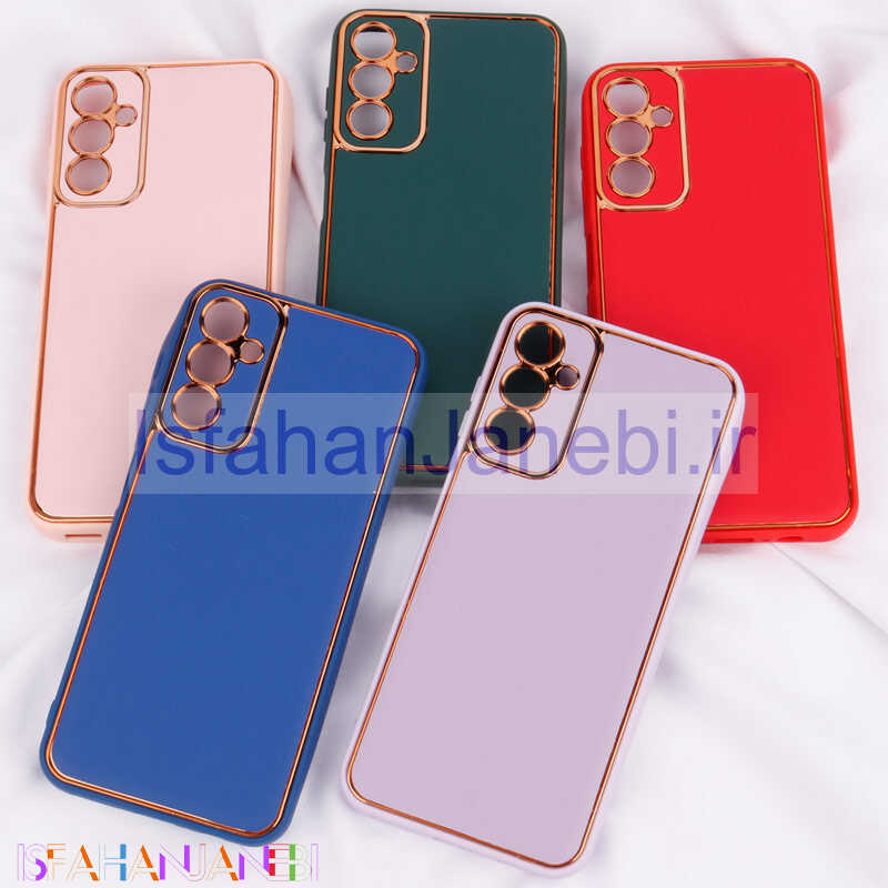 اصفهان جانبی-قاب چرمی My Case محافظ لنزدار Samsung Galaxy A14 4G / A14 5G