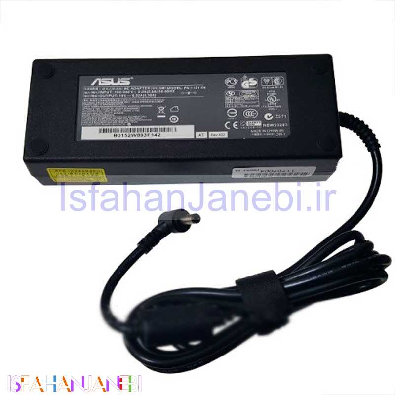 اصفهان جانبی-شارژر لپ تاپ Asus 19V 6.3A