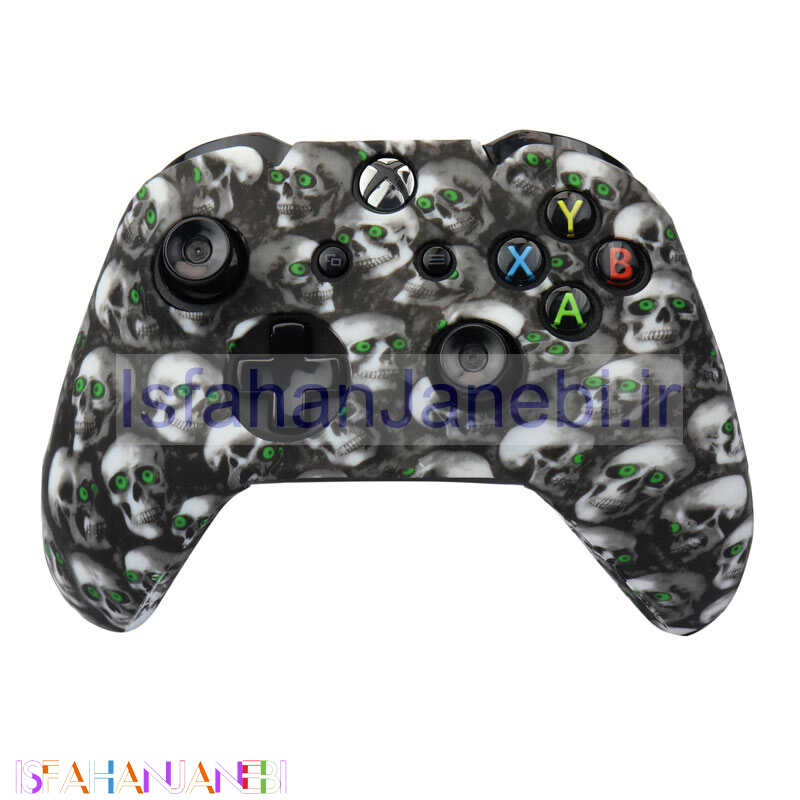 اصفهان جانبی-روکش دسته بازی Xbox طرح کله اسکلت + روکش آنالوگ هدیه