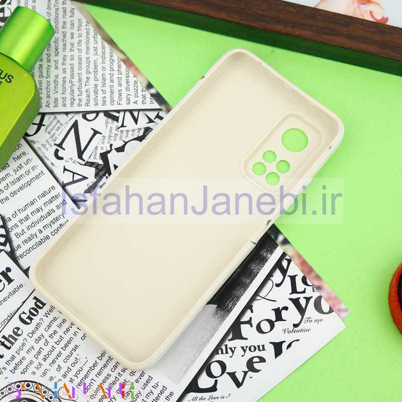 اصفهان جانبی-قاب سیلیکونی محافظ لنزدار طرح گل Xiaomi Mi 10T
