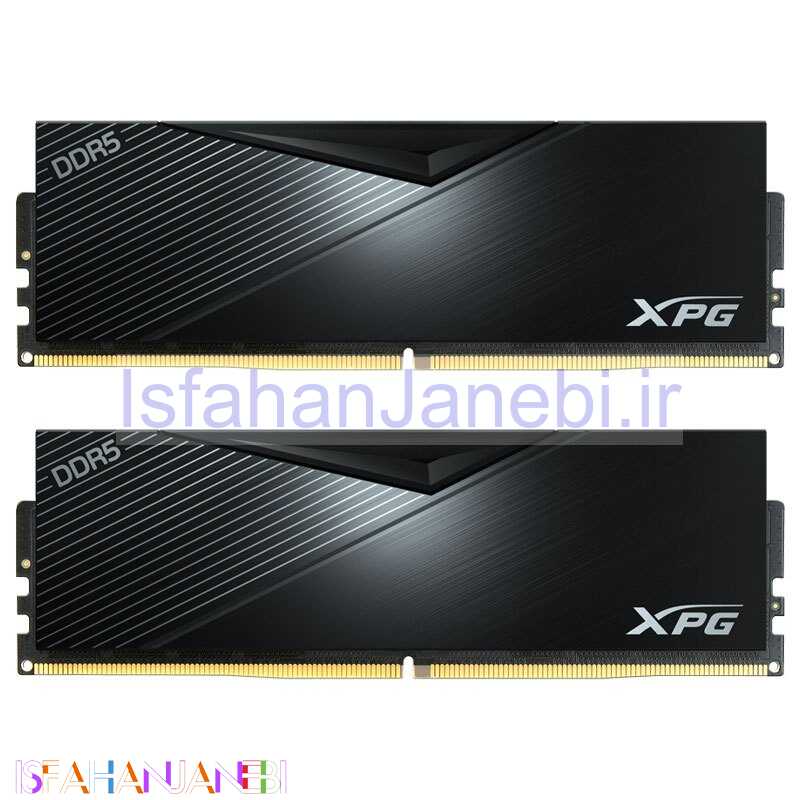 اصفهان جانبی-رم کامپیوتر ADATA XPG LANCER DDR5 16GB 5200MHz CL38 Dual
