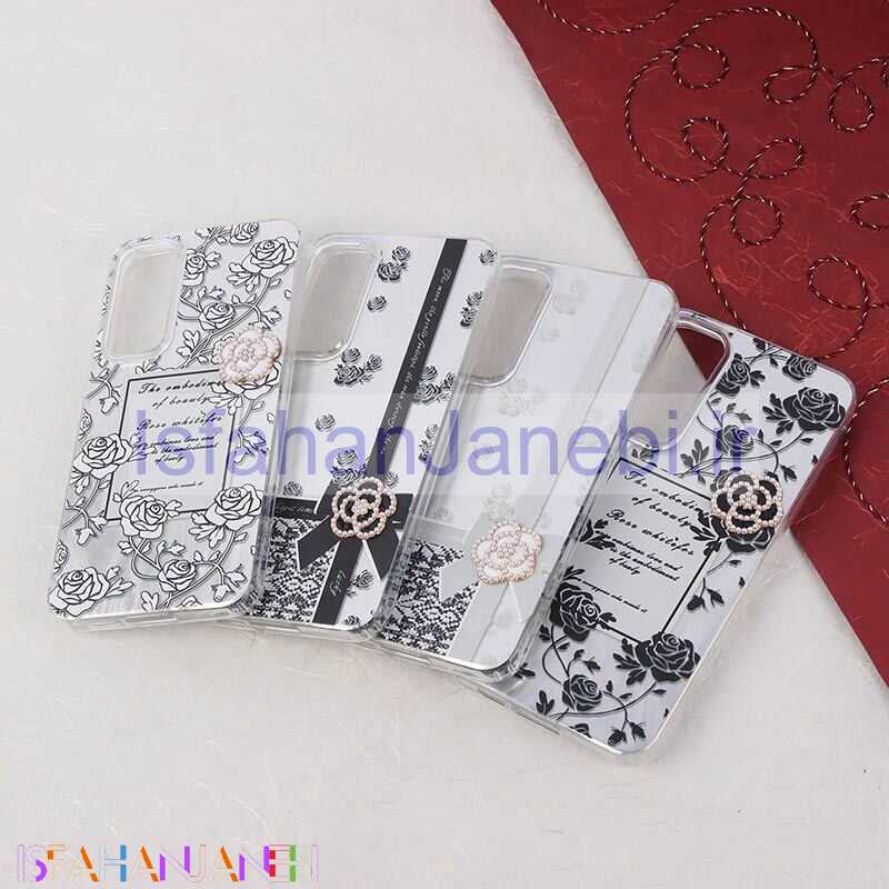 اصفهان جانبی-قاب PC سامسونگ Galaxy A55 طرح گل