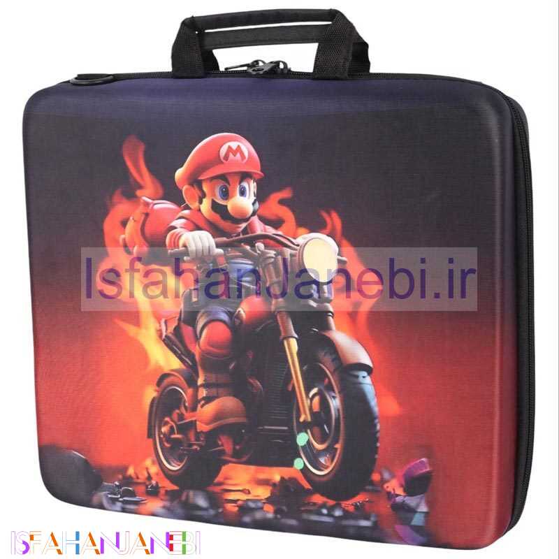 اصفهان جانبی-کیف کنسول بازی PS4 طرح Mario کد 3